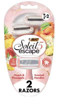 BIC Soleil 5 Escape Razors Only $0.97 at Walmart