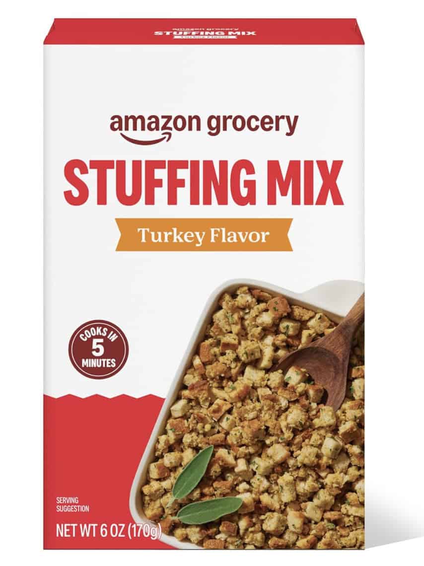 Amazon Grocery Turkey Flavor Stuffing Mix