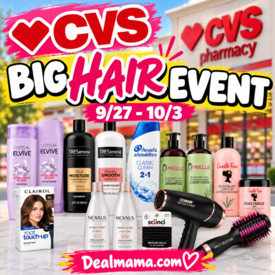 Big Hair Event - 6 Scenario - As low as $0.99 each for 6 items