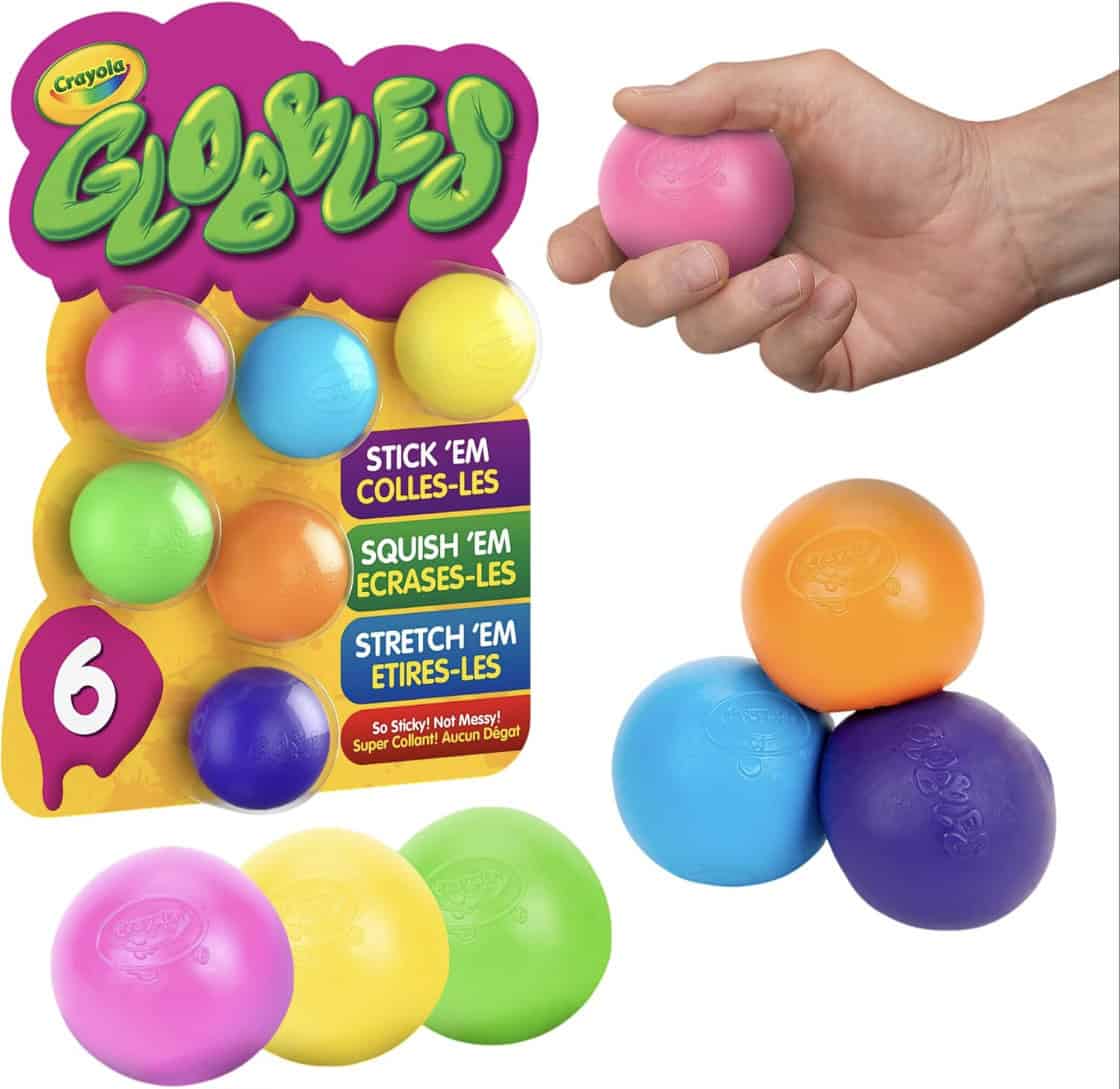 Crayola Globbles Fidget Toy 6-Pack