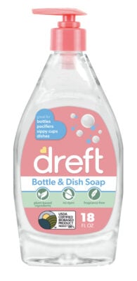 Dreft Bottle and Dish Soap 18 fl oz