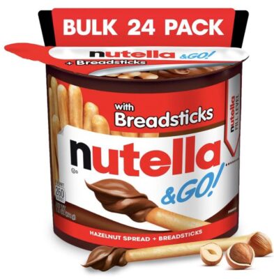 Nutella & Go 24-Pack Only $15.58 shipped, or 65¢ each on Amazon (Reg. $23.97)