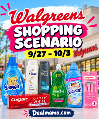 Walgreens Shopping Scenario 9/27 - 10/3 - 4 Scenarios!! As low as $0.65 per item!