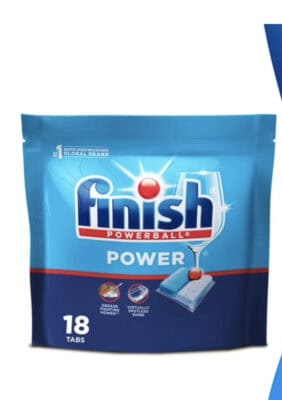 Finish Power Dishwasher Pods 18-Count Only $2.94 at Walmart