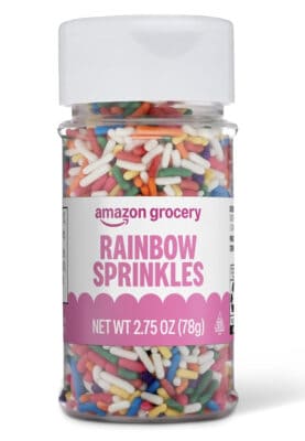 Amazon Grocery Rainbow Sprinkles 2.75 oz