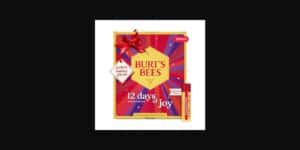 Burt's Bees 12 Days of Joy Lip Balm Advent Calendar