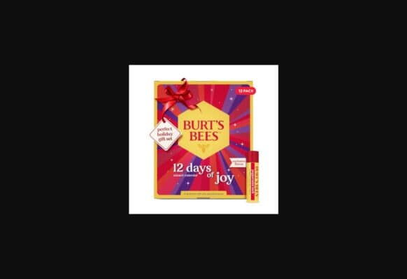 Burt's Bees 12 Days of Joy Lip Balm Advent Calendar