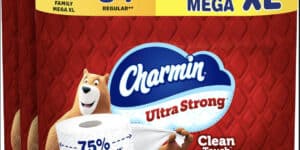 Charmin Ultra Strong Toilet Paper 12 Family Mega XL Rolls