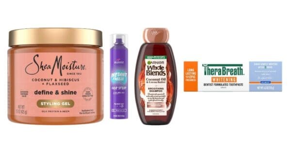 SheaMoisture, Aussie, Garnier Whole Blends and TheraBreath at CVS