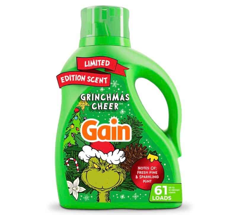 Gain x Grinch Grinchmas Cheer Liquid Laundry Detergent at Walmart