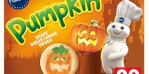 Pillsbury Ready-to-Bake Pumpkin Shape Sugar Cookie Dough