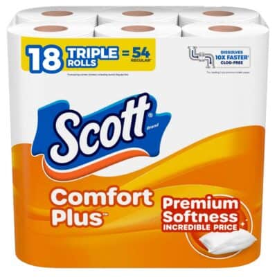 Scott 1000 or ComfortPlus Toilet Paper Just $4.99 Each at CVS After ExtraBucks
