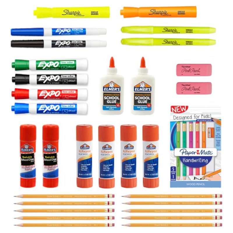 Sharpie School Supplies 31-Piece Variety Pack