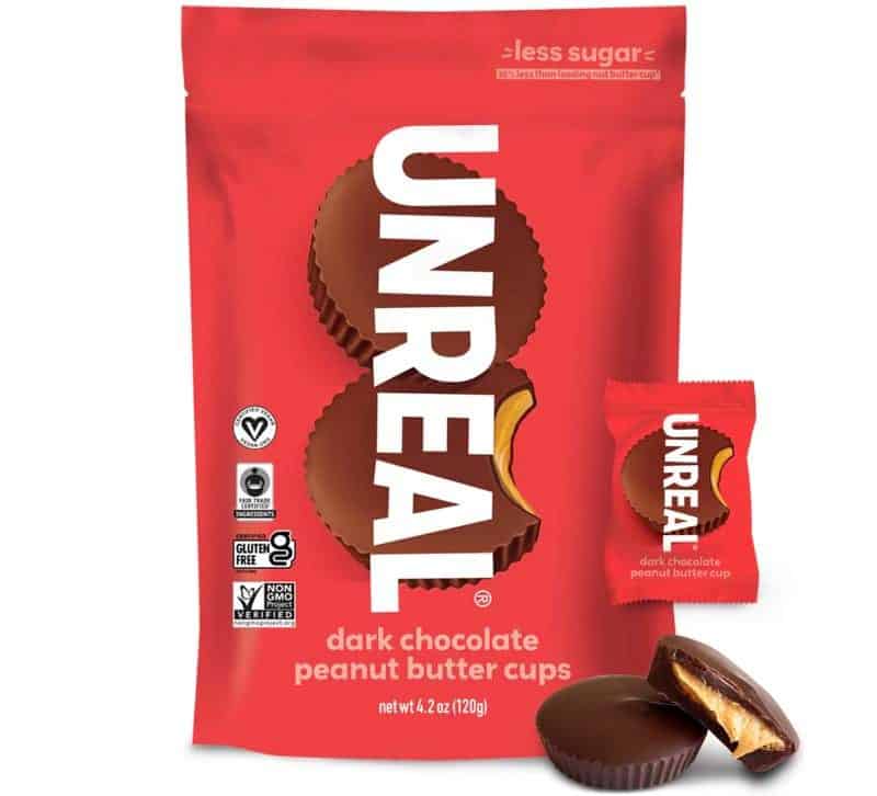 UNREAL Dark Chocolate Peanut Butter Cups at Walmart